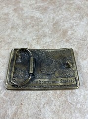 The Great American Buckle CO Bass Anglers Sportsman Society B.A.S.S. Vintage