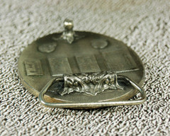 Bergamot Brass vintage Chief Joseph enamel on metal western belt buckle