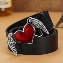 Men Fashion Belt Buckle Ethnic Style Metal Carved Teens Rock Waist Belt Buckle