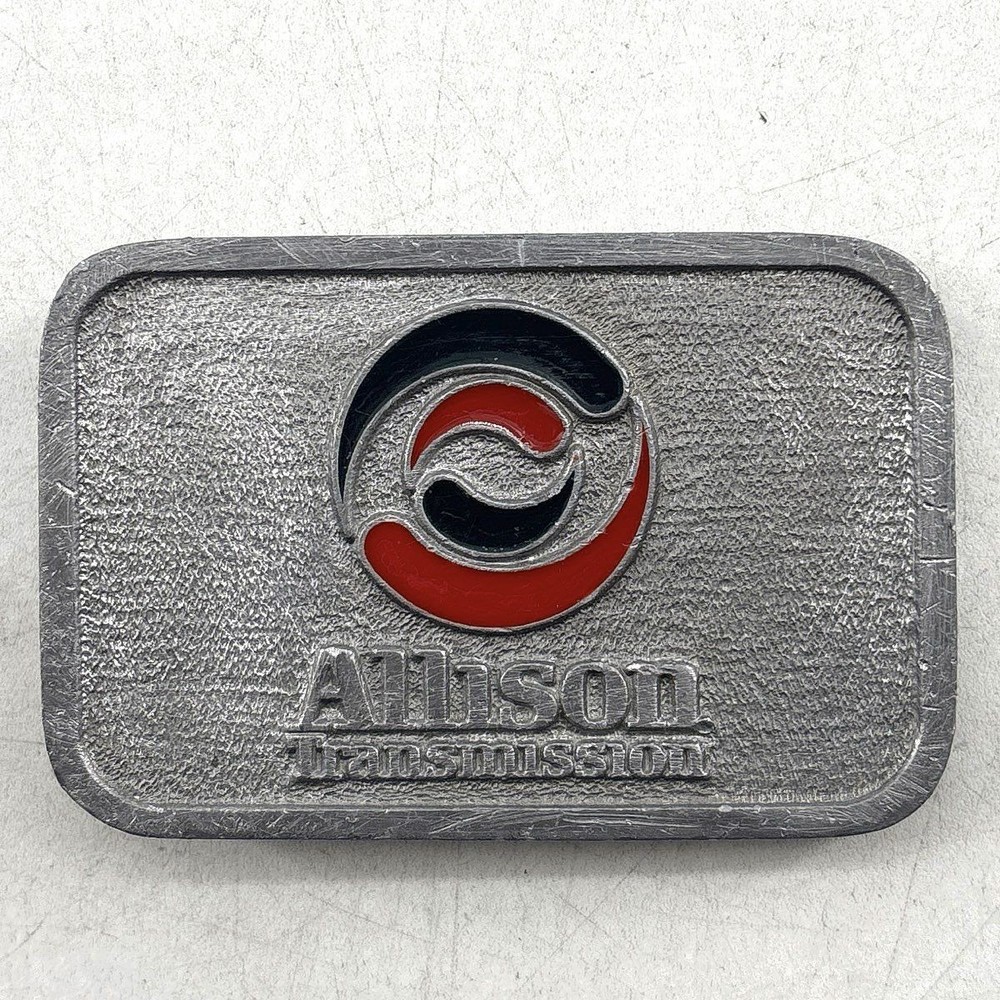 Vintage/Modern Allison Transmission Belt Buckle