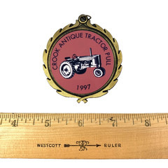 Vintage 1997 Crook Antique Tractor Pull Medal