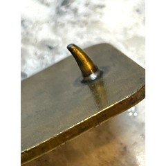 Vintage Mitsubishi Excavator Belt Buckle Metal Construction Equipment USA Made