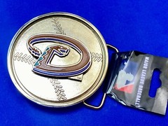 Arizona Diamondbacks MLB Baseball Team Spinner Moving Belt Buckle – Ultimate Fan