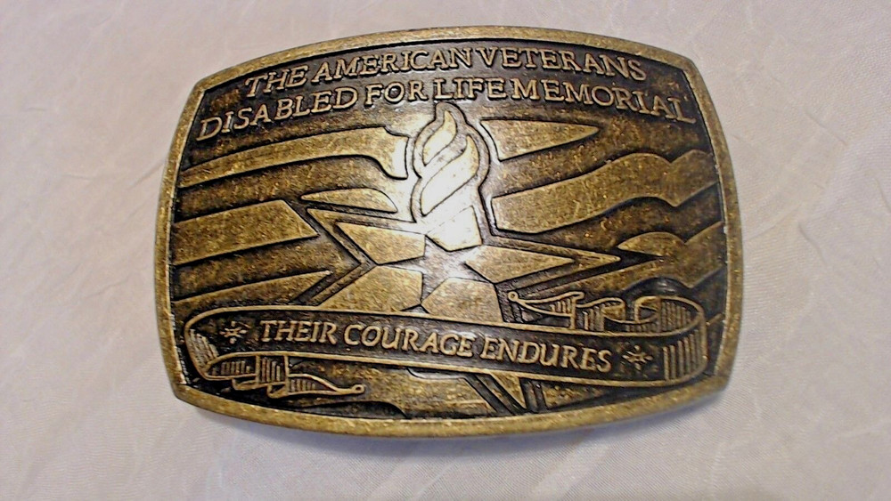 Belt Buckle American Disabled Veterans Western Style 2007 No. 0369