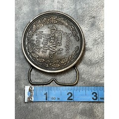 Vintage Bergamot B-84 Success Comes To Those Who Hustle Wisely Belt Buckle