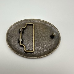 Don’t Tread On Me Belt Buckle Gadsden Snake Bronze Black Enamel VTG Patriotic
