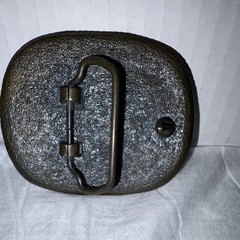 Martial Arts Antique Finish Bronze Metal Western Belt Buckle Fits 1.5in Belt