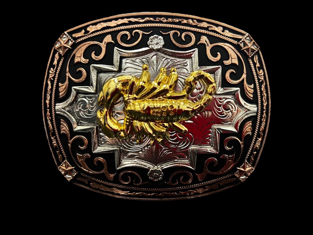 Scorpion western cowboy Style belt buckle for men hebilla alacrán