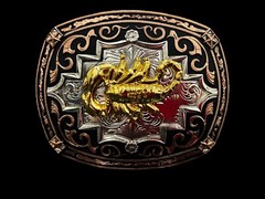 Scorpion western cowboy Style belt buckle for men hebilla alacrán
