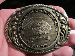 1998 NORTH AMERICAN HUNTING CLUB BELT BUCKLE – BBA44