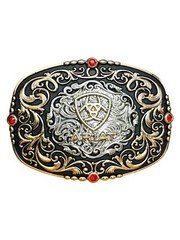 Men’s western style Cowboy Belt Buckle Rodeo Hebilla Vaquera Hebilla Charro
