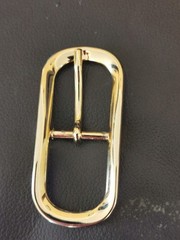 BELT BUCKLES 10993 2.5&Prime;X1&Prime; Gold Plated Made in Italy