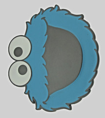 Sesame Street Cookie Monster Blue Belt Buckles Halloween Party Costume Cosplay