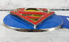 DC Comics SUPERMAN 3D Logo Metal/Enamel Belt Buckle GPGA Designs – New