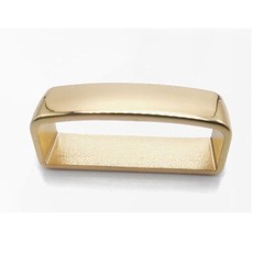 5X Gold 40mm/1.57in Solid Brass Belt Loop Belt Buckle Keeper Metal Loop Ring HOT