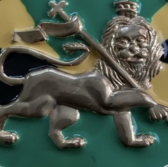 Lion of Judah Rastafarian Belt Buckle Rasta Jewelry Staff Ethiopian Jamaica