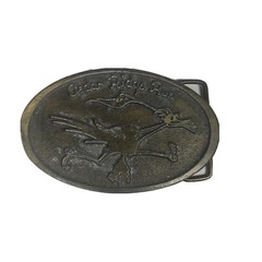 Roadrunner Bird Southwestern Belt Buckle Copper Tone Ceder Ridge Run B&H Buckles