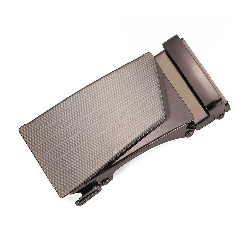 Classic Men’s Automatic Slide Buckle Rectangle Ratchet Belt Buckle Replacement