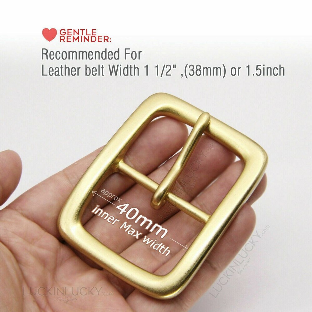 Solid brass buckle Belt Buckle / Vintage Buckle / Men Belt Buckle for 1 1/2&Prime;38mm