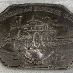Vintage American Express Co.Belt Buckle Lewis Buckles