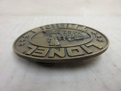 1978 Lionel Trains Locomotive Brass Plated Belt Buckle Men&rsquo;s Fashion Accessory