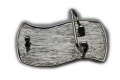 New Men Women Buckle Western Cowboy Silver American USA Flag United States Stars