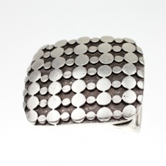 Matrimandir belt buckle, removable buckle buckle antique silver rustic
