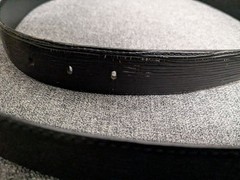 Louis Vuitton Pre-Owned Epi Santulle Belt Black Gold