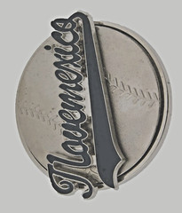 Mexico Mexican Flags Belt Buckle Vintage Spinners LA Dodgers Team Series Style