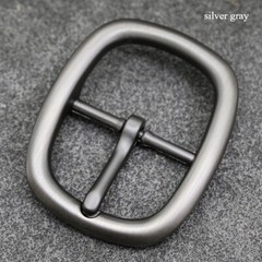 1X 30mm Belt Buckle Single Prong Rectangle Replacement Tongue Pin Buckle for Men