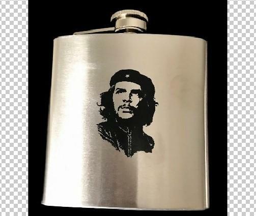 Che Guevara Cuba Castro Flask 6oz Stainless Steel Drink