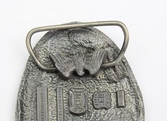 American LEGENDS Foundry Boot w/ Spurs 1994 Miller Brewing Co. MB-7 Buckle