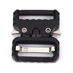 Quick Release Belt Buckle Metal 25mm 38mm Tactical Web Belt Outdoor Hunting Gear