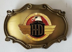 HARLEY DAVIDSON Buckle 1978 By The People For The People 75th Anniversary
