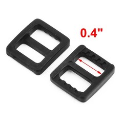Schoolbag Webbing Plastic Adjustable Buckle 10mm Strap Width 12pcs
