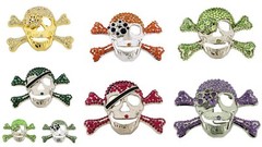 Men Women Skull Belt Buckle Blinged Halloween Party Costume New Skeleton Fashion