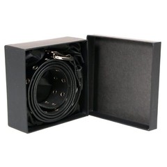Milwaukee Leather MP7119 Men&rsquo;s Genuine Leather Grommet Detailing Nickel Buckle