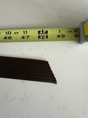 Grip6 Gray Honeycomb Buckle w/ Brown 1” Wide Tactical Nylon Belt – 48&Prime; Long