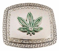 12 Pc LOT Rastafarian Lion Judah Marijuana Leaf Weed Pot Belt Buckles Wholesale