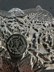 Famous Stars & Straps Triple Rose Belt Buckle Travis Barker Y2K Blink-182