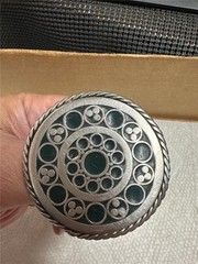Vintage Unique Handmade Oval Belt Buckle