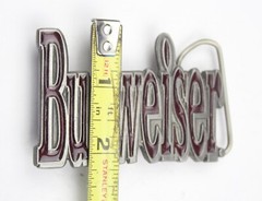 Buckles of America Anheuser-Busch BUDWEISER LETTERS Masterpiece Collection