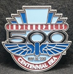 XE03130 *NOS* VINTAGE 2010 ***INDIANAPOLIS 500*** RACING SPORT MENS BELT BUCKLE