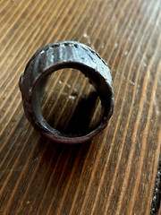 Fourspeed Metalwerks Pewter War Cry Ring Size 11