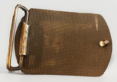 Vtg Cooper Industries Portable RIG Division Belt Buckle 3 3/8&Prime;x2 2/16” #171
