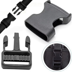 10Pcs Plastic Side Release Buckles Clip for Paracord Backpack Pet Collar Webbing