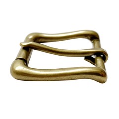 Classic Solid Brass Buckle Antique Roller Belt Buckle fits 1-1/8&Prime; (30mm) Wide