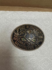 2006 The Kingdom Belt Buckle, Arizona, Abu Dhabi, Washington D.C.