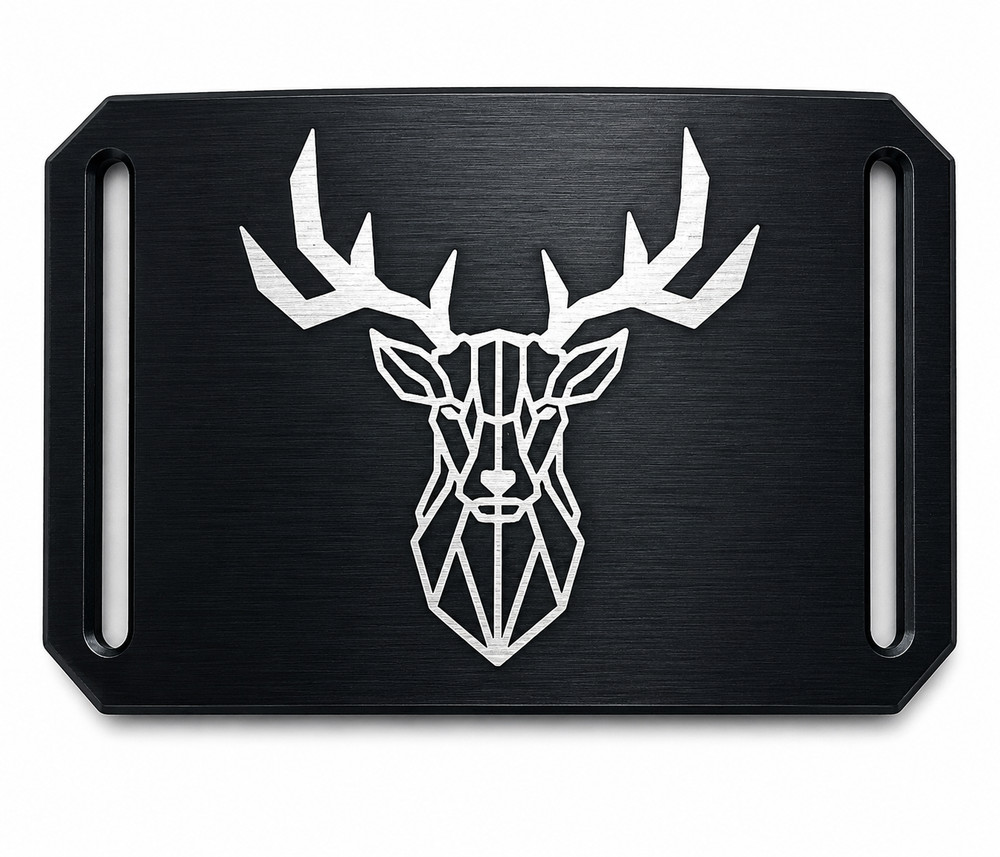 CRIOS Branding Belt Unisex Aluminium Buckle Jägermeister Aluminium SPECIAL PRICE SALE