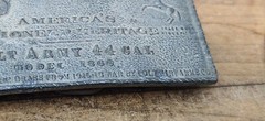 Vintage Belt Buckle Colt 44 Cal Model 1860 Army America&rsquo;s Pioneer Heritage